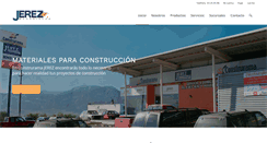 Desktop Screenshot of materialesjerez.com.mx